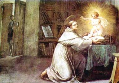 Явление Христа-младенца св. Антонио